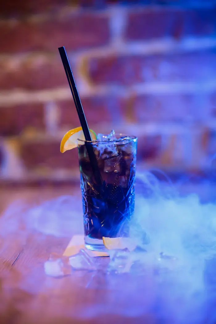 Modrý koktejl